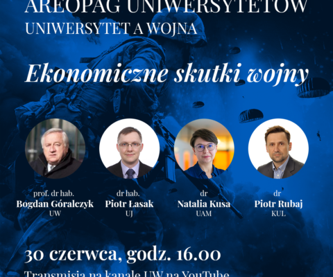 Obrazek dekoracyjny wpisu: Areopagus of Universities on the Economic Effects of the War