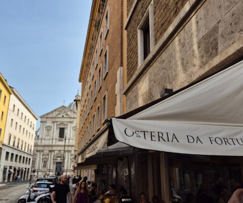 Obrazek dekoracyjny wpisu: Osteria da Fortunata – a culinary pit-stop near Piazza Navona