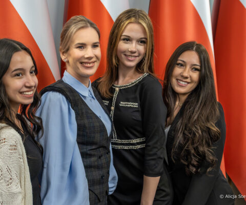 Obrazek dekoracyjny wpisu: Polish-American Youth from Chicago Meet First Lady