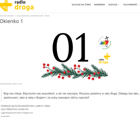 Obrazek dekoracyjny wpisu: Polonijne Radio Droga z Wiednia przygotowało jubileuszowy kalendarz adwentowy